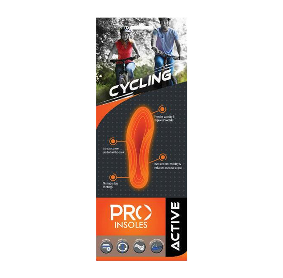 Buy PRO premium active insoles for cycling shoes