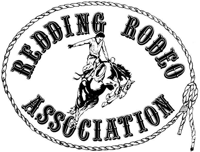 Redding Rodeo logo Pro Rodeo Hall of Fame
