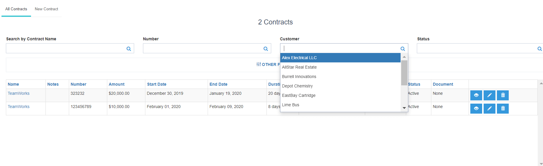 Contract Management Prosoftly contract software