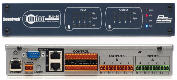 BSS Audio Now Shipping BLU50 Soundweb London Processor ProSoundWeb