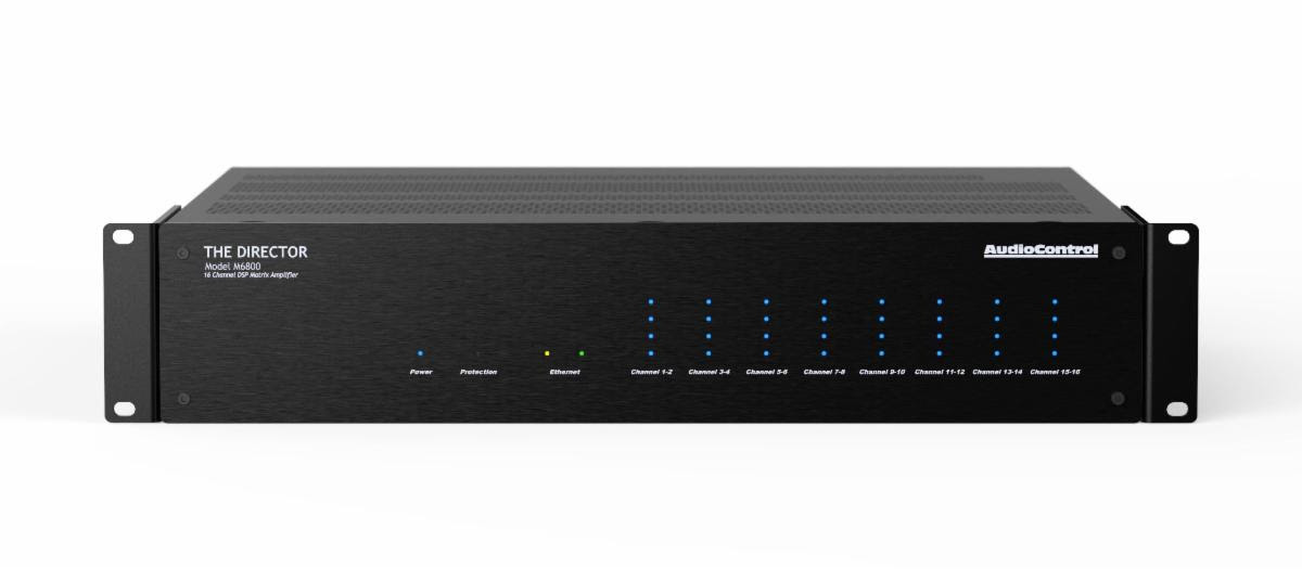 AudioControl Adds Dante Connectivity To Director Model M6800 Power