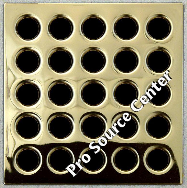 Ebbe Shower Floor Drain Riser and Drain Grate Cover