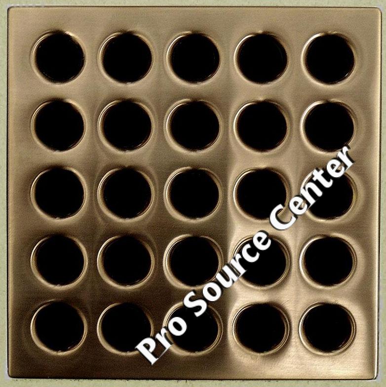 Ebbe Shower Floor Drain Riser and Drain Grate Cover