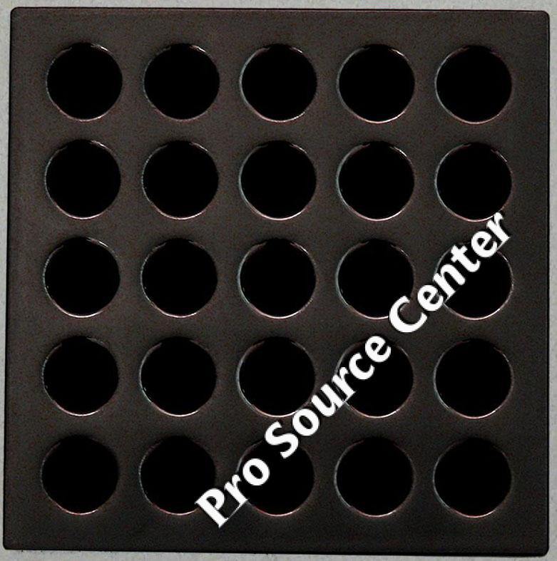 Ebbe Shower Floor Drain Riser and Drain Grate Cover