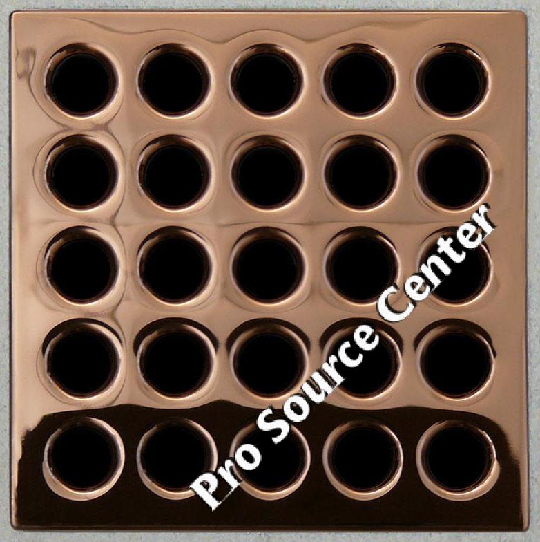 Ebbe Shower Floor Drain Riser and Drain Grate Cover