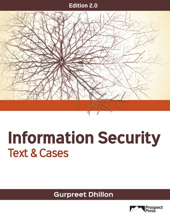 Dhillon Information Security Text and Cases
