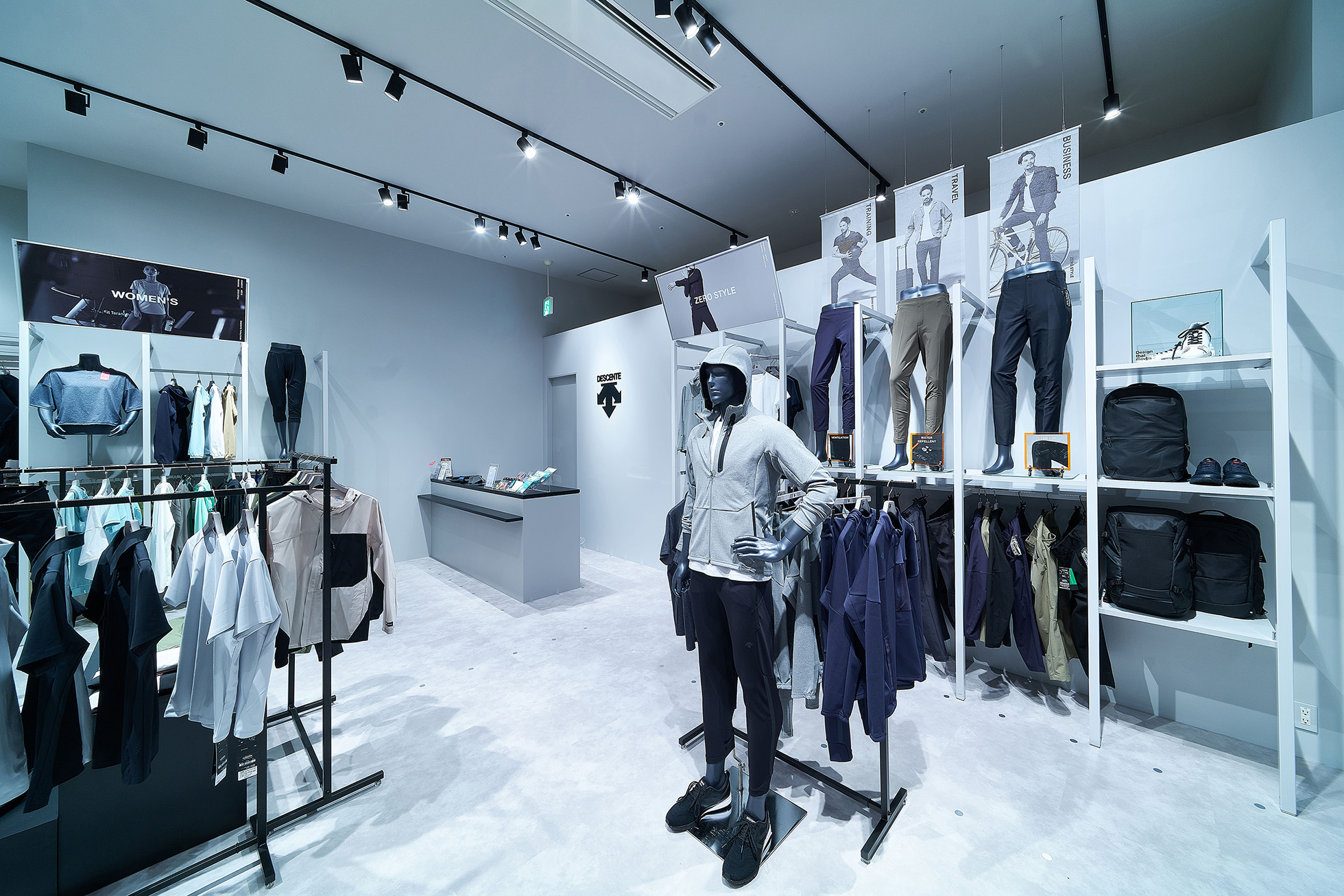 2021SS Descente Retail Store COCOON CITY / Space Design プロスパーグラフ PROSPER GRAPH