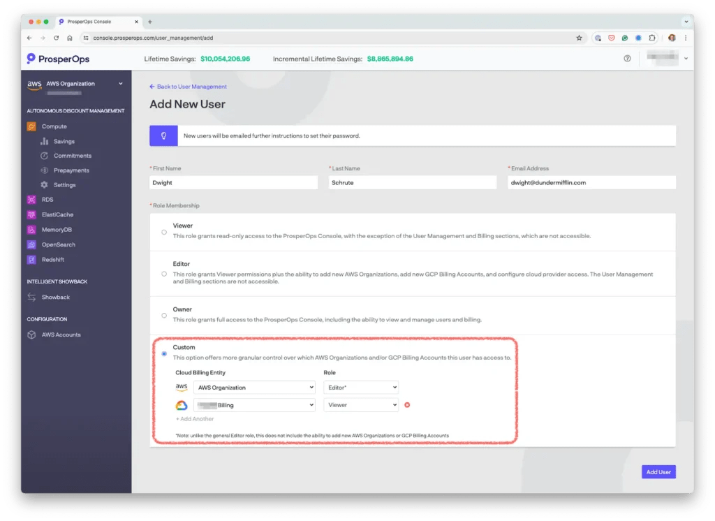 Introducing Custom Roles for Autonomous Discount Management ProsperOps