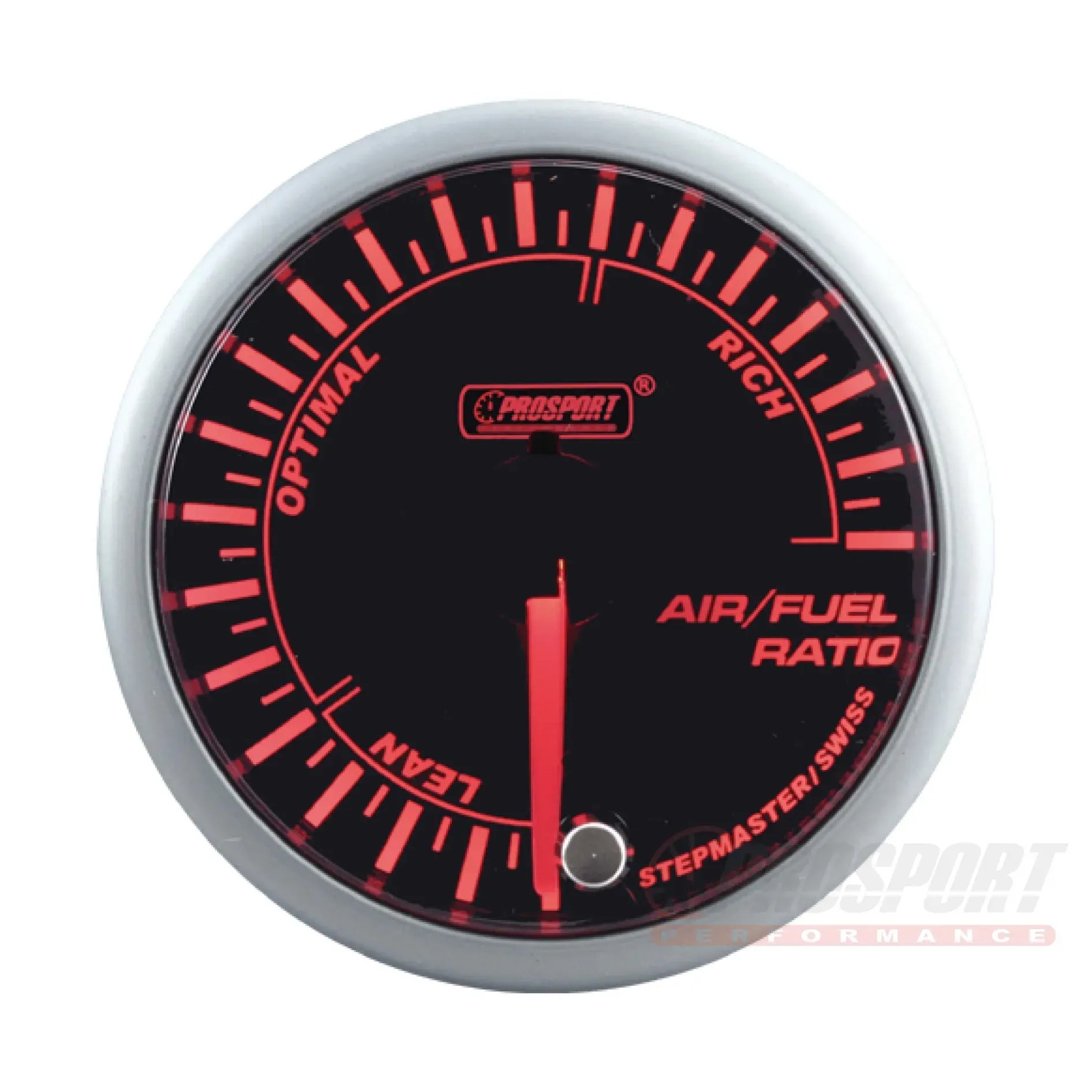 SMOKED LENS Series 60mm Dual Color Air Fuel Ratio Gauge (Narrow Band