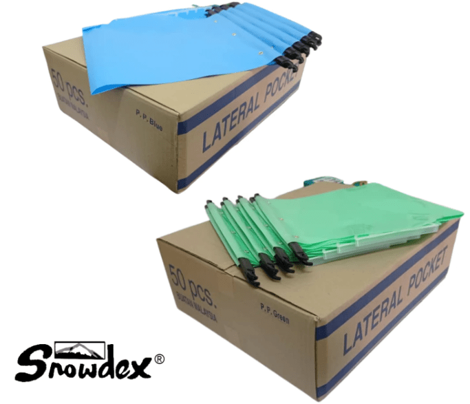 Lateral PP hanging pocket OneStop Online Office Supplies