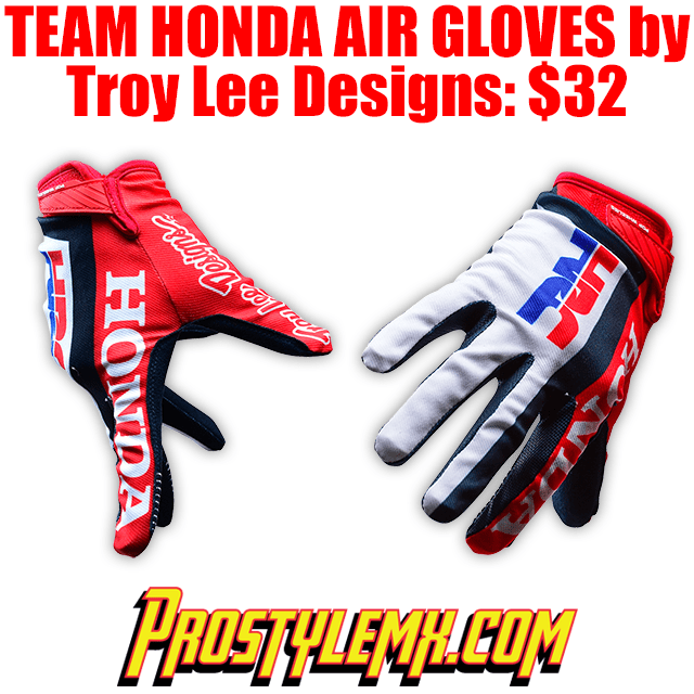 TLD FACTORY HONDA AIR GLOVES Pro Style MX