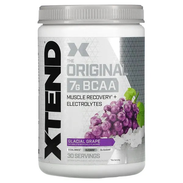 Bcaa Glacial Grape 30 Sv Xtend Pro Supplement Store