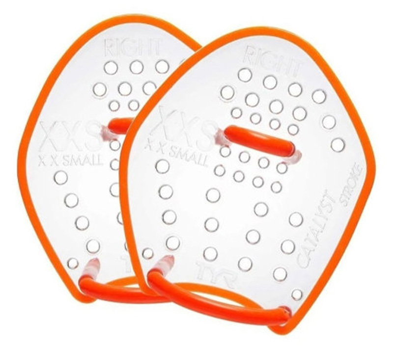 Лопатки для плавания TYR Catalyst Stroke Training Paddles купить по