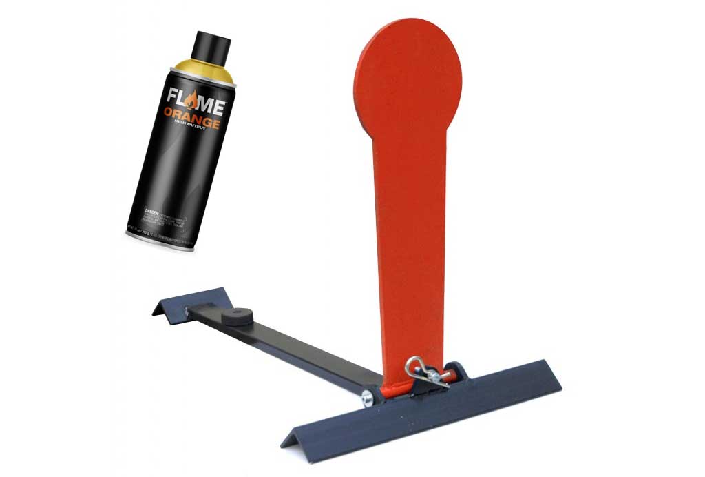 Paint spray for metal targets Flame Orange 400ml Prosystem Armory/ Kalkantzakos