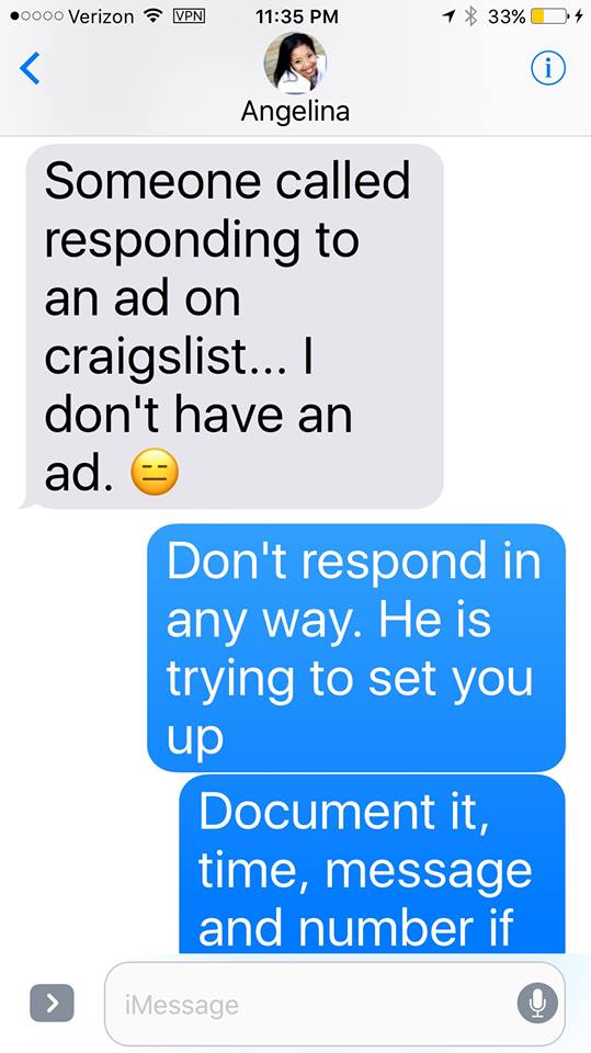 Conversations / text messages Protected Paths