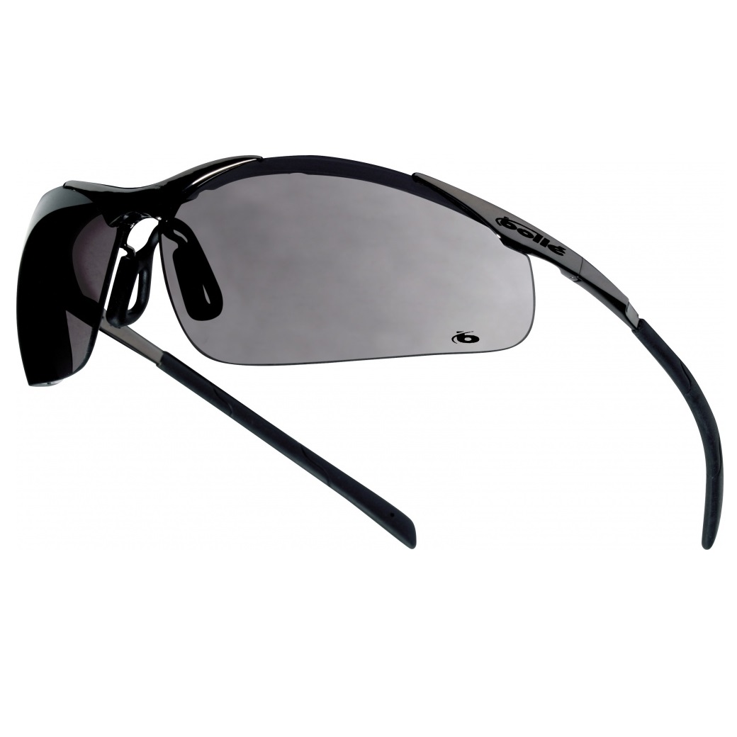 Bolle Contour Metal Safety Glasses With Smoke AntiScratch & AntiFog