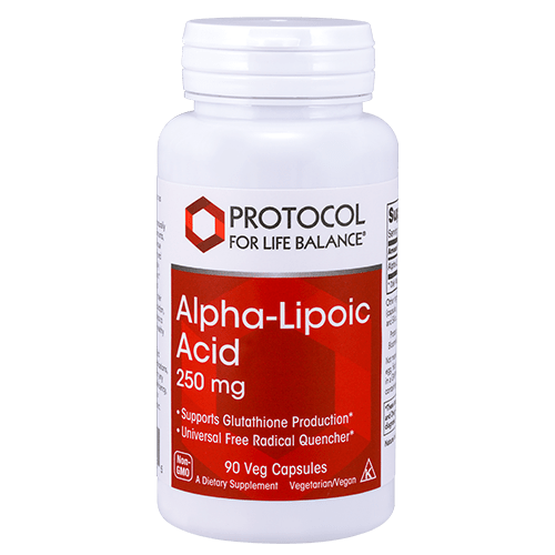 AlphaLipoic Acid 250 mg Lipoic Acid Protocol for Life Balance