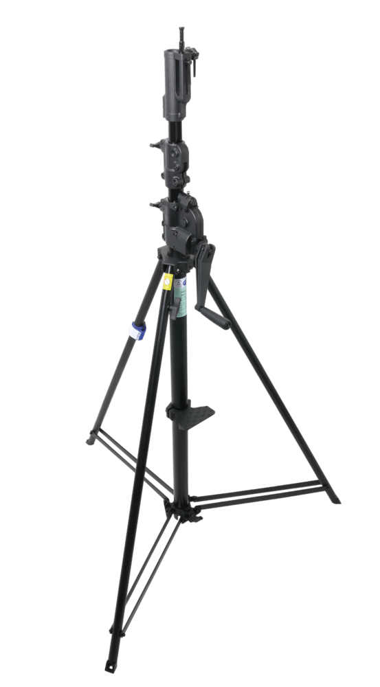 KUPO 483BT Black 380cm WindUp Light Stand with 30kg load capacity