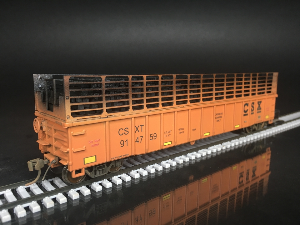 Walthers HO Scale Gondola For Crosstie Service Protoloads