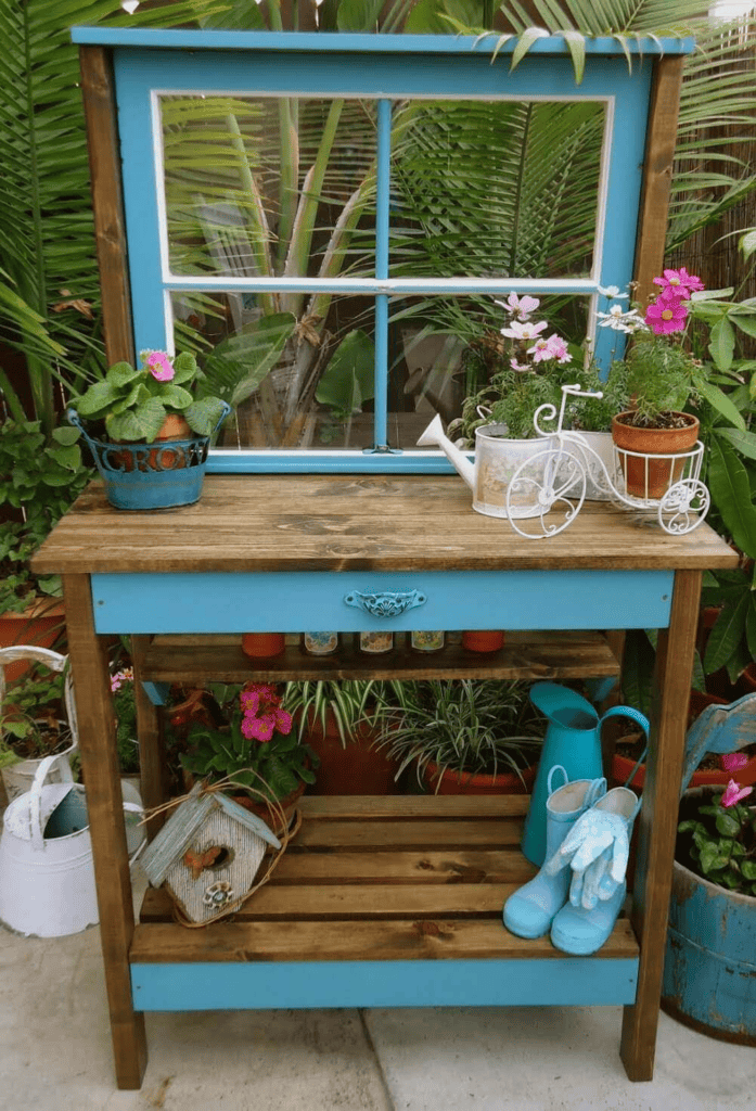 47 Amazing Potting Bench Plans for You to DIY
