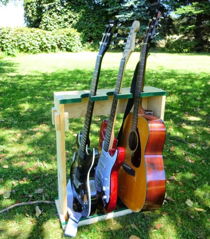8 Free DIY Guitar Stand Plans You Can Build Pro Tool Guide