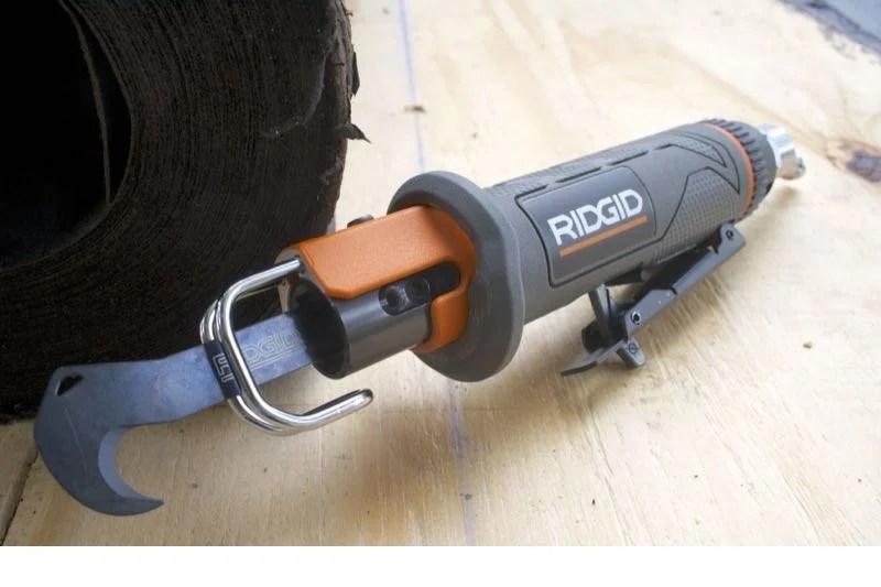 Ridgid R040SCA Pneumatic Roofing Cutter Review