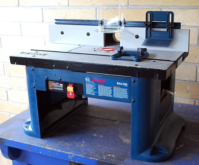 Bosch Benchtop Router Table Review RA1181 - Pro Tool Reviews