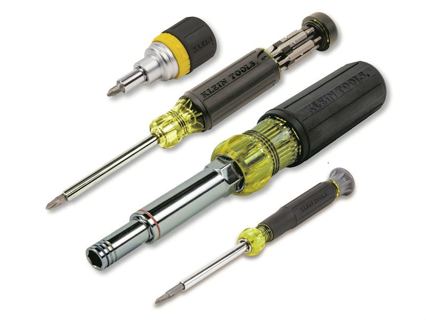 Klein MultiBit Screwdriver Lineup Expands Pro Tool Reviews