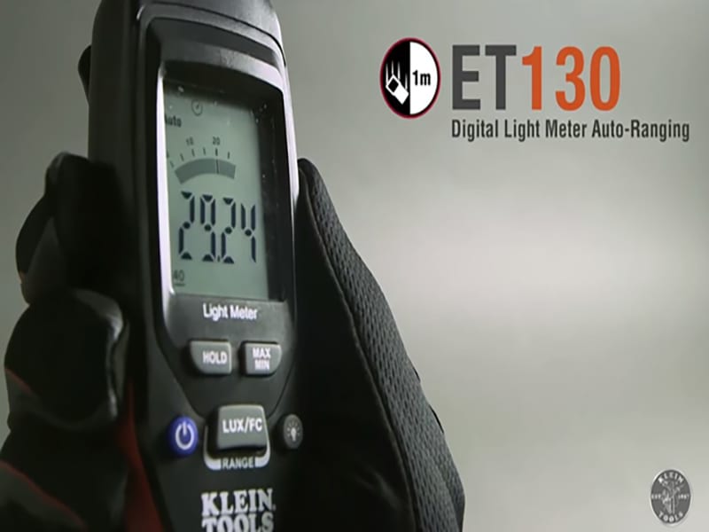 Klein Digital Light Meter ET130 Pro Tool Reviews