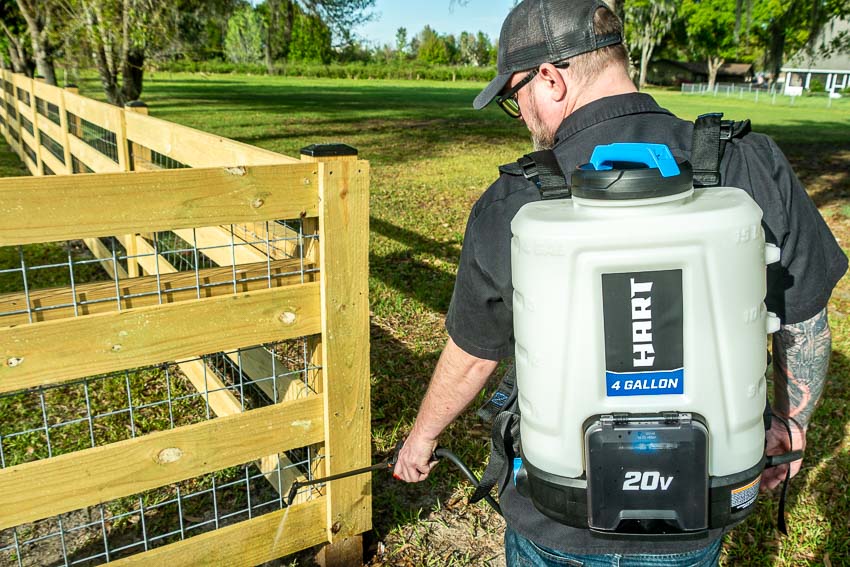 Hart HGSP041 20V Backpack Chemical Sprayer Review PTR