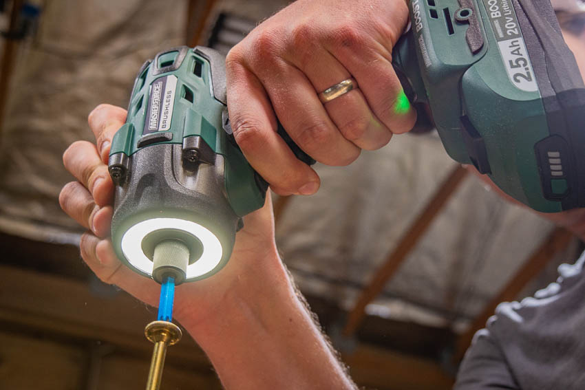 Masterforce Boost 20V Cordless Impact Driver Review 5740 PTR