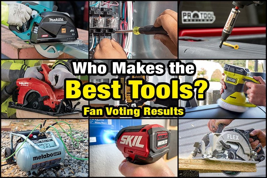 Which Power Tools Brand Is Best? The Habit of Woodworking