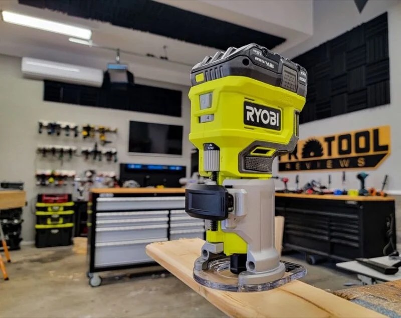 Ryobi 18V Cordless Trim Router PCL424 Review Pro Tool Reviews