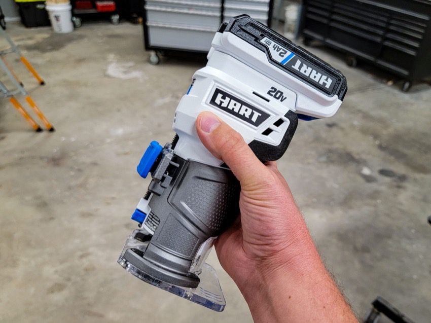 Hart 20V Cordless Trim Router Review ToolKit