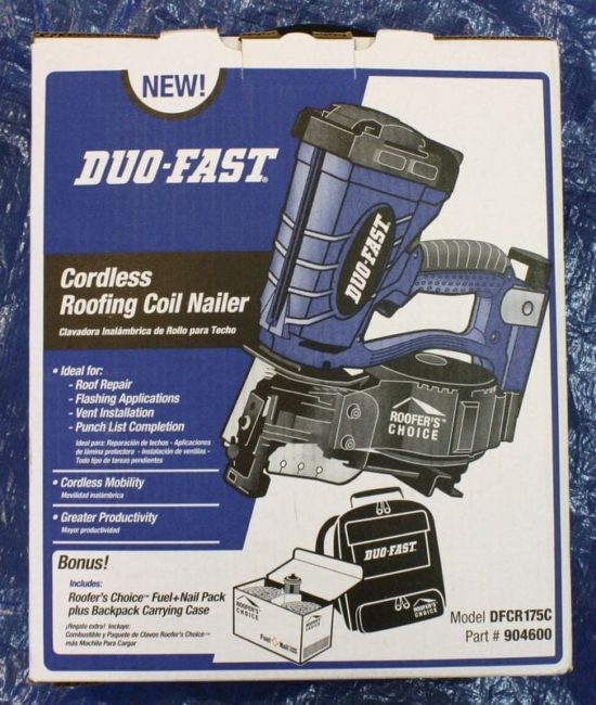 DuoFast DFCR175C Cordless Roofing Coil Nailer Review