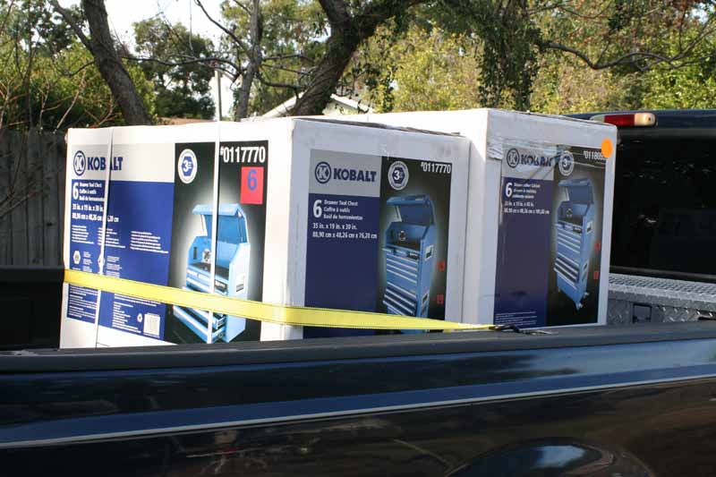 Kobalt Steel Tool Chest with Pioneer Stereo System Review