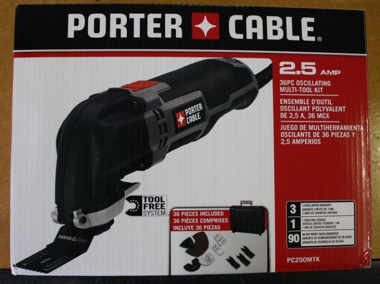 PorterCable PC250MTK Oscillating MultiTool Kit Review