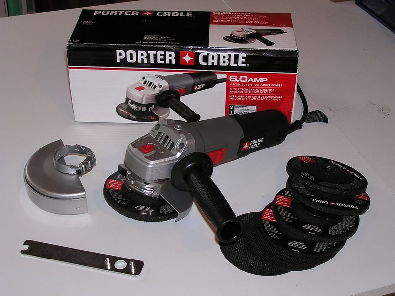 Porter Cable PC60TCTAG 41/2 Inch CutOff Tool and Angle Grinder Kit Review