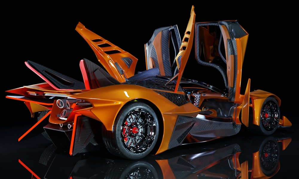 Apollo Project Evo Το hypercar που θυμίζει Batmobile