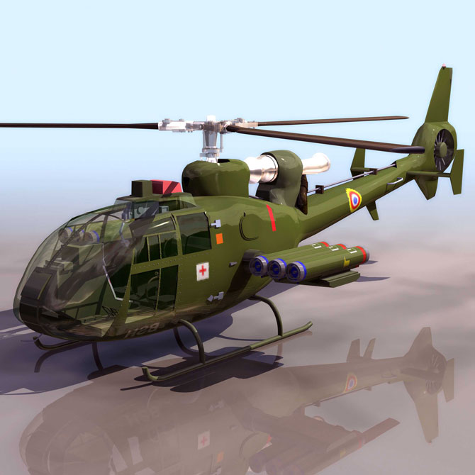 Hélicoptère Gazelle Histoire et Performances Provence 7