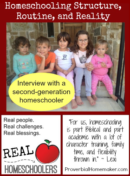 Homeschooling Structure, Routine, and Reality
