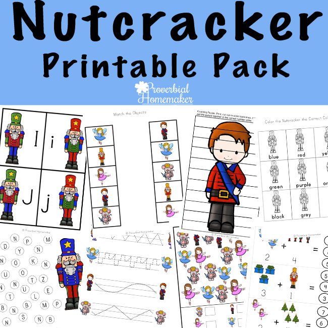 NutcrackerPrintablePacka Proverbial Homemaker