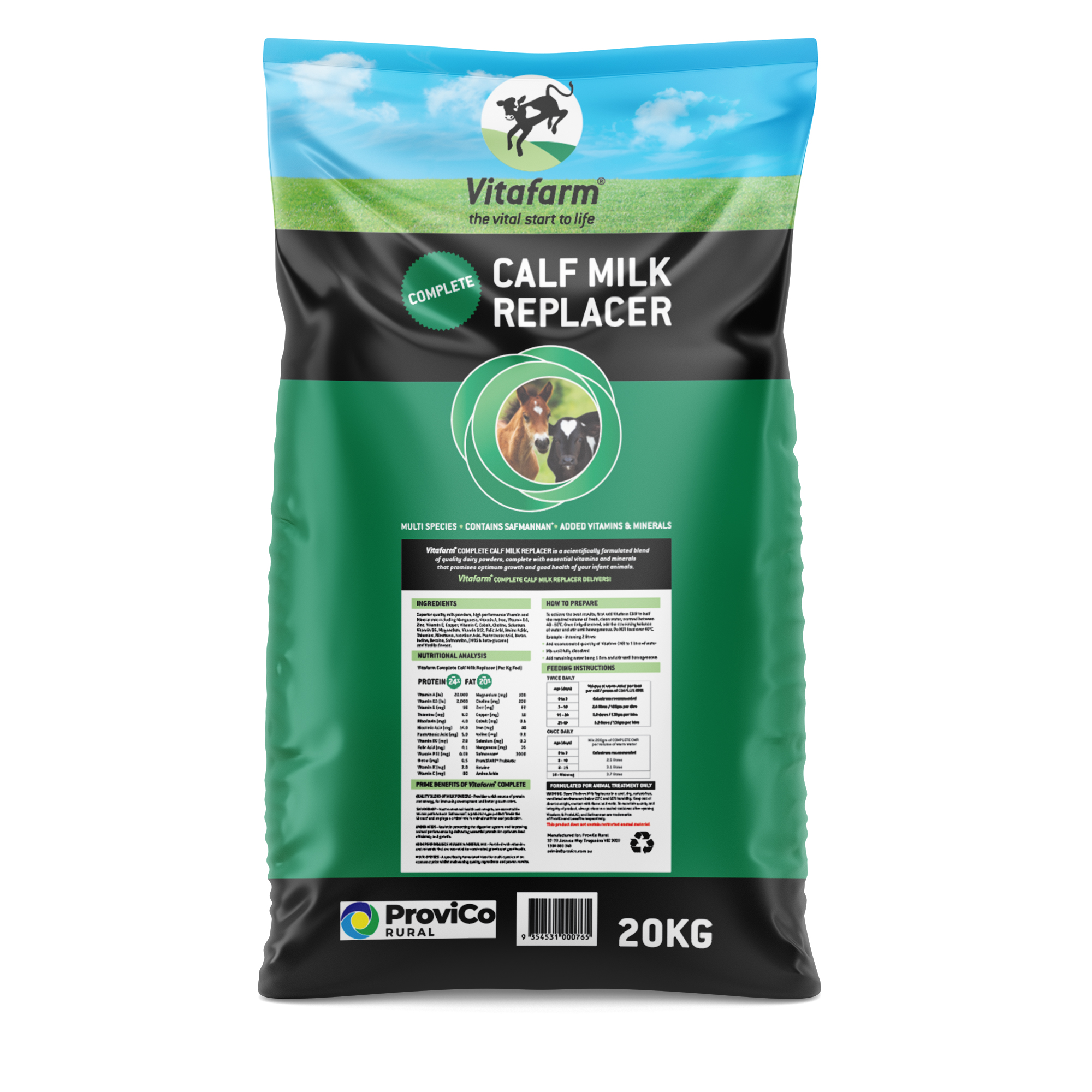 Vitafarm® Complete Milk Replacer ProviCo Rural