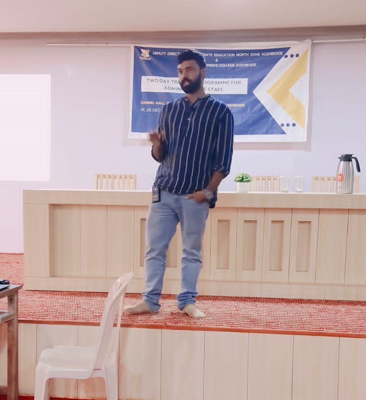 Two Day Training Programme for Administrative Staff Providence Women