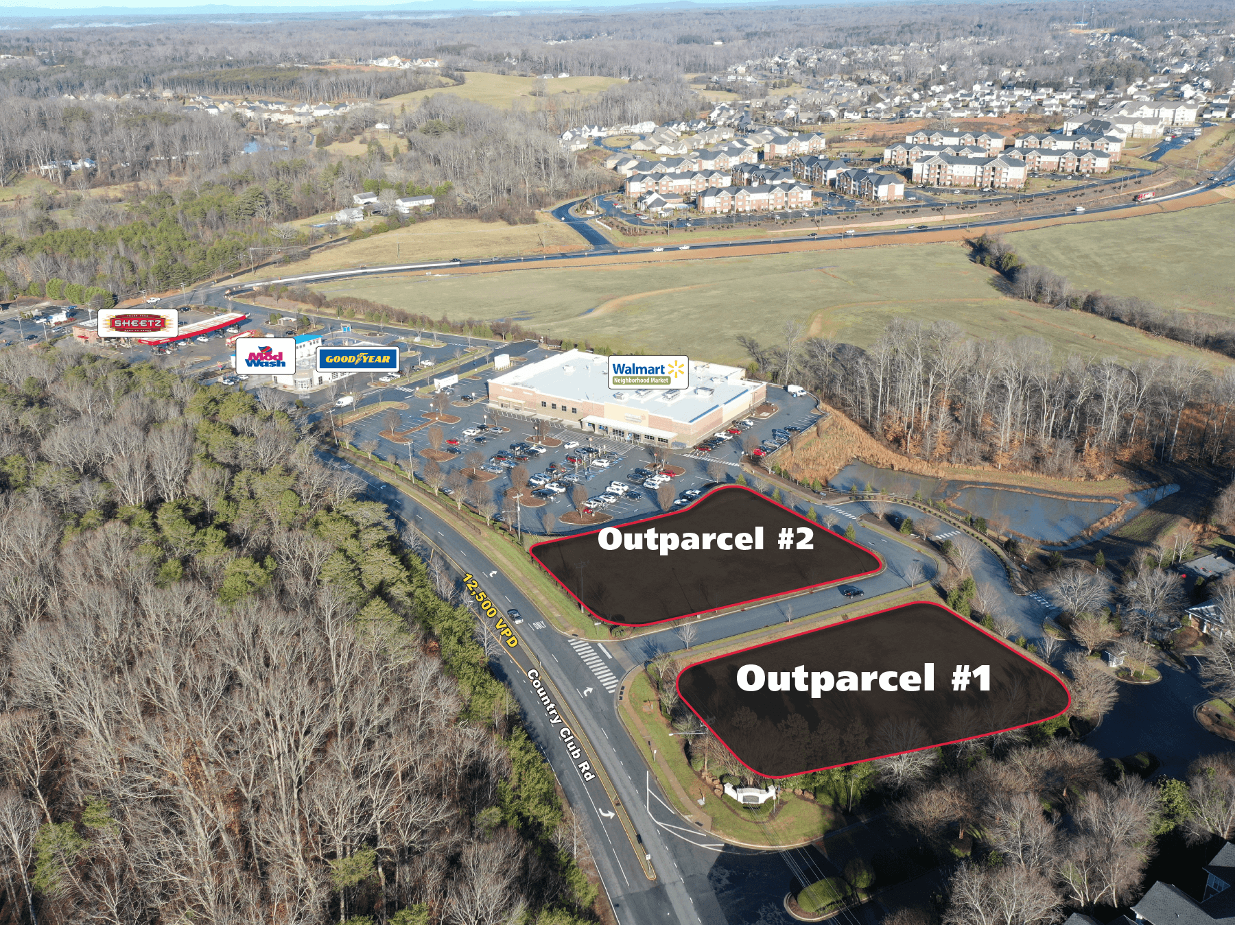 Grocery Anchored Outparcels for Lease WinstonSalem Providence Group