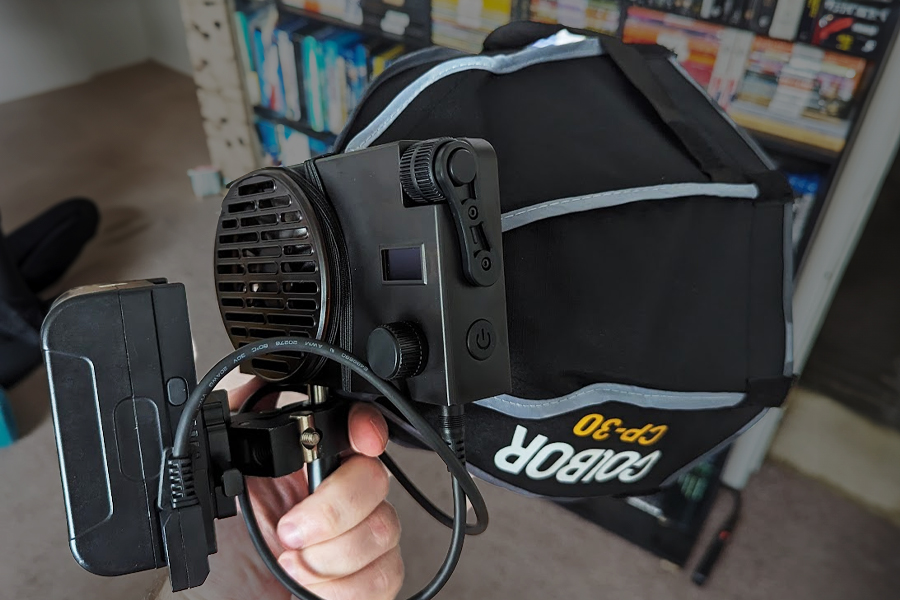 REVIEW: Colbor W100 LED Light by Kenny McMillan - ProVideo Coalition