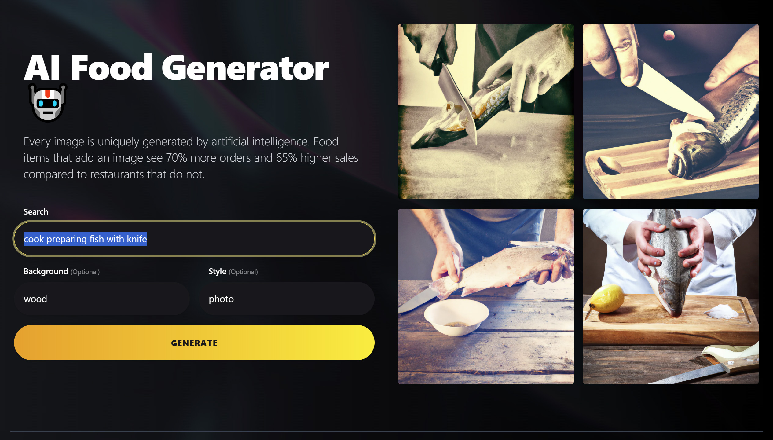 Lunchbox's AI Food Generator some food for thought! by Jose Antunes