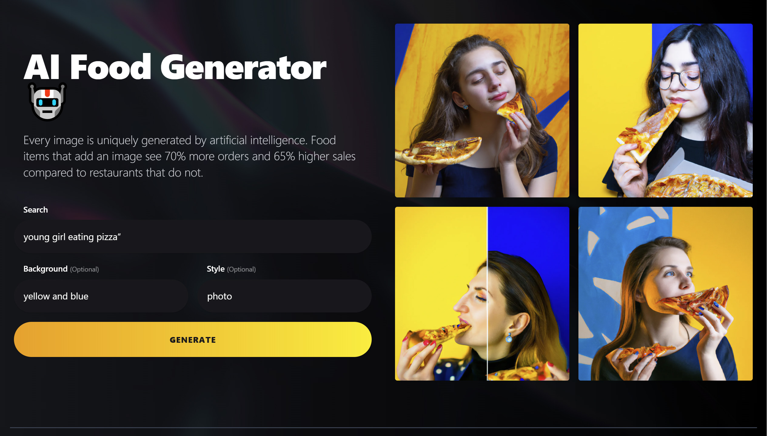 Lunchbox's AI Food Generator some food for thought! by Jose Antunes