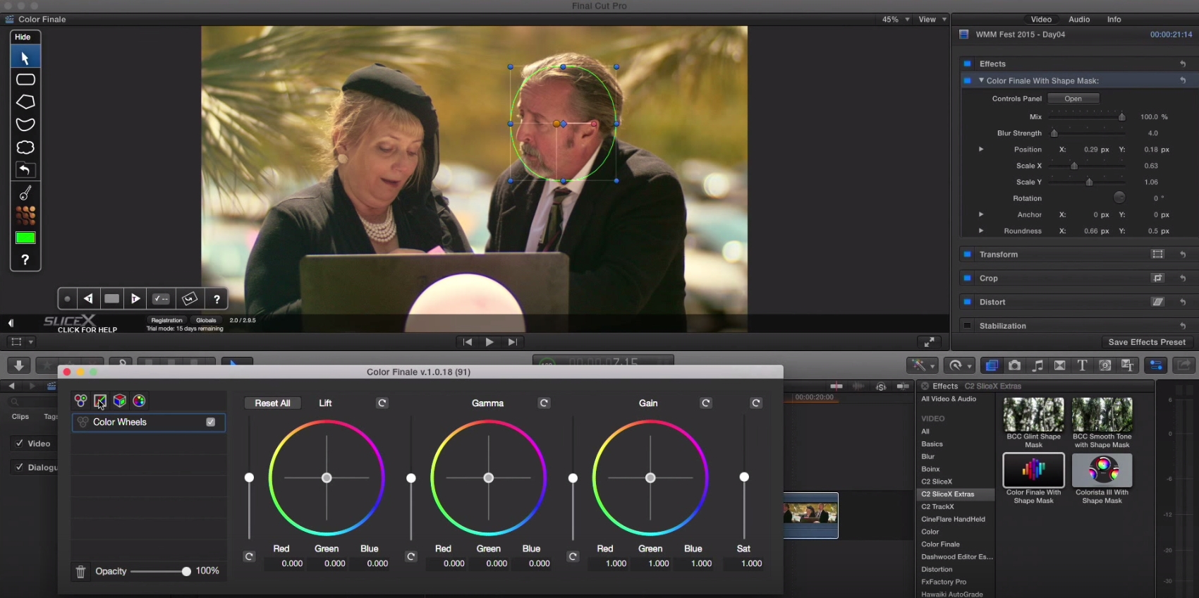 Tracking color corrections in Final Cut Pro X by Mark Spencer