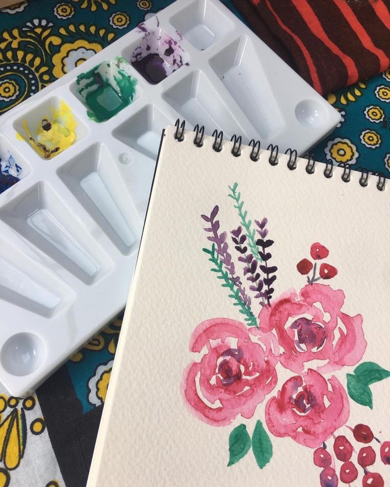 Watercolor Painting Class Provisions